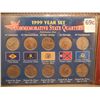 Image 2 : 1999 & 2000 Comm. State Quarter Sets