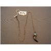 Image 1 : Sterling Necklace & Talon Pendant