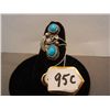 Image 1 : Sterling & Turquoise Ring