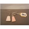 Image 1 : Sterling & Pink Earrings