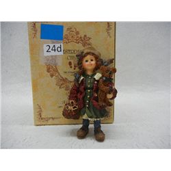 "Candice w/ Matthew: Gathering Apples" Yesterday's Child Figurine