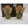 Image 2 : (2) "Zoe, The Angel of Life" Boyds Collection Figurines, 1 Signed