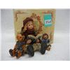 Image 1 : "Megan w/ Elliot & Annie" Yesterday's Child Figurine