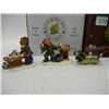 Image 2 : "Jingles the Snowman w/ Wreath" & "Elf Xpress" Boyds Collection Figurines