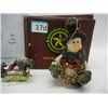 Image 3 : "Jingles the Snowman w/ Wreath" & "Elf Xpress" Boyds Collection Figurines