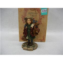 "Candice w/ Matthew: Gathering Apples" Yesterday's Child Figurine