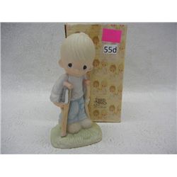 "He Watches Over Us All" Precious Moments Porcelain Figurine