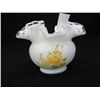 Image 3 : Fenton Hand Painted Ruffled Edge Bowl