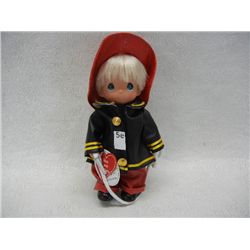 Precious Moments, "You Set My Heart on Fire" Firefighter Doll