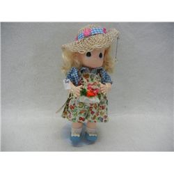 Precious Moments Garden of Friends Doll, "Blossom" August Doll