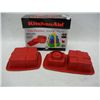 Image 1 : KitchenAid Silicone Stacking Present Cake Pan