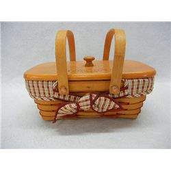 Longaberger Woven Memories Basket, 2000