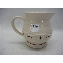 Longaberger Pottery Pitcher