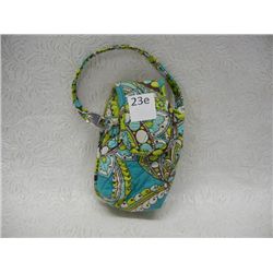 Teal & Brown Vera Bradley Cell Phone Holder