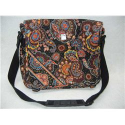 Brown Vera Bradley Messenger Bag