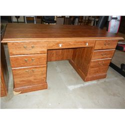Desk W/7 Drawers