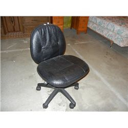 Black Leather Like Desk Chair