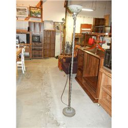 Floor Lamp Flowered Globe
