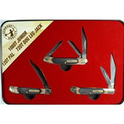 Schrade 1080T Old Timer Limited Edition 2012 Pocket Knife Set.