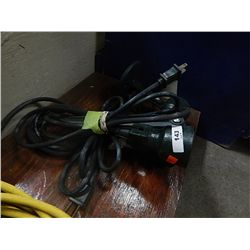 YARD LIGHTS ON CORD - SPOT LIGHTS - NO BULBS