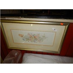 FRAMED PRINT FLOWERS