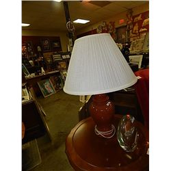 TABLE ACCENT LAMP - BROWN - 2 TOTAL