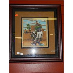 FRAMED LIMITED EDITION PRINT " "TSITOTO" 1987 BY LARRY FODOR - RETAIL APROX. $650