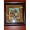 Image 1 : FRAMED LIMITED EDITION PRINT " "TSITOTO" 1987 BY LARRY FODOR - RETAIL APROX. $650