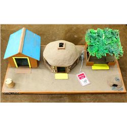 Navajo land folk art scene