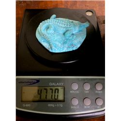 Turquoise carving