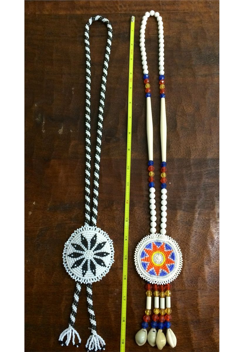 Pair Of Native American Beaded Necklaces