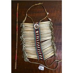 Breast plate and Shamans wand