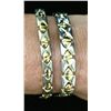 Image 1 : Pair of link bracelets