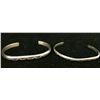 Image 1 : Pair of Native American style cuff bracelets