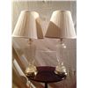 Image 3 : (2) Glass Table Lamps for one money