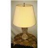 Image 2 : Glass Table Lamp w/Shade