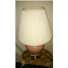 Image 2 : Pink Ceramic Table Lamp w/Shade