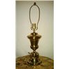 Image 3 : Brass Table Lamp W/ Shade