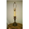Image 3 : Brass Table Lamp W/ Shade