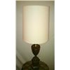 Image 2 : Paul Hanson Classic Bronze Table Lamp 3-way w/Shade
