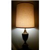 Image 5 : Paul Hanson Classic Bronze Table Lamp 3-way w/Shade