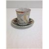 Image 22 : 7 Small plates; 1 Vintage Coffee Cup; 2 Vintage coffee Cups with saucers: