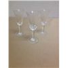 Image 9 : 11 Pieces of Clear Glassware: