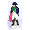 Image 1 : Victorian Staffordshire figure of Napoleon in a green jacket and blue coat, 20cm high…