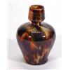 Image 1 : Green, brown and red mottle glazed Ault style vase, impressed marks to base, 12cm high…