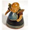 Image 1 : Doulton Lambeth stoneware Suffragette Movement inkwell, various impressed marks to base, 10cm hig…