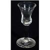 Image 1 : 18th century wine glass, 18cm high…