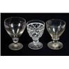 Image 1 : Two Victorian glass rummers and one other, tallest 15cm high…