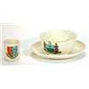 Image 1 : Goss Sheffield crested china cup and saucer and a Goss miniature cup with Folkestone crest…