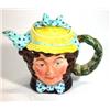 Image 1 : Hand painted Beswick 'Dolly Varnden' teapot, marks to base, 16cm high…